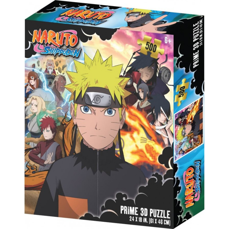 PRIME 3D Puzzle Naruto Shippuden 3D 500 dílků