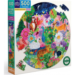 EEBOO Kulaté puzzle Zahradní svatyně 500 dílků