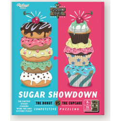 RIDLEY'S GAMES Puzzle Duel Sladké zúčtování: Donut vs Cupcake 2x70 dílků