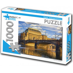 TOURIST EDITION Puzzle Praha - Národní divadlo 1000 dílků (č.77)