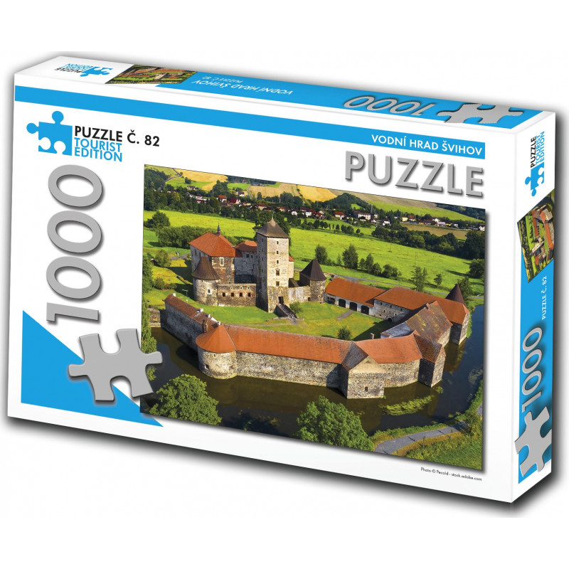 TOURIST EDITION Puzzle Vodní hrad Švihov 1000 dílků (č.82)