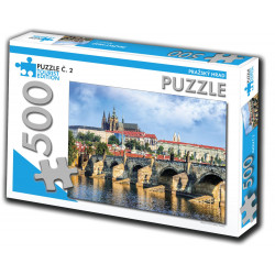 TOURIST EDITION Puzzle Pražský hrad 500 dílků (č.2)
