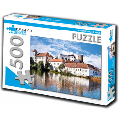 TOURIST EDITION Puzzle Jindřichův Hradec 500 dílků (č.21)