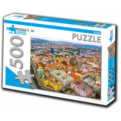 TOURIST EDITION Puzzle Plzeň 500 dílků (č.35)