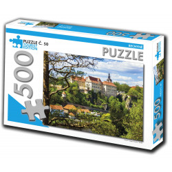 TOURIST EDITION Puzzle Bechyně 500 dílků (č.50)
