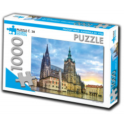 TOURIST EDITION Puzzle Katedrála sv. Víta, Praha 1000 dílků (č.28)