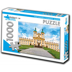 TOURIST EDITION Puzzle Svatý kopeček u Olomouce - bazilika 1000 dílků (č.34)