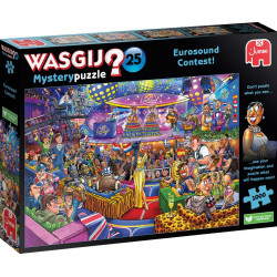 JUMBO Puzzle WASGIJ Mystery 25: Soutěž Eurosound! 1000 dílků