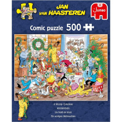 JUMBO Puzzle JvH Vlněné Vánoce 500 dílků