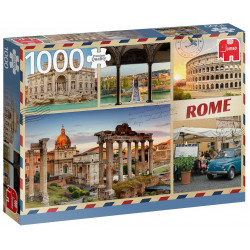 JUMBO Puzzle Pozdravy z Říma 1000 dílků