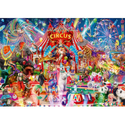 JUMBO Puzzle Noc v cirkuse 5000 dílků