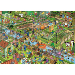 JUMBO Puzzle JvH Zeleninová zahrada 1000 dílků
