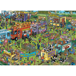 JUMBO Puzzle JvH Food Truck Festival 1500 dílků