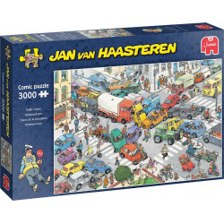 JUMBO Puzzle JvH Dopravní chaos 3000 dílků