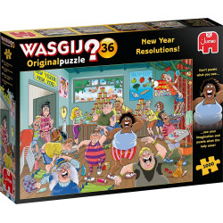 JUMBO Puzzle WASGIJ 36: Novoroční předsevzetí! 1000 dílků
