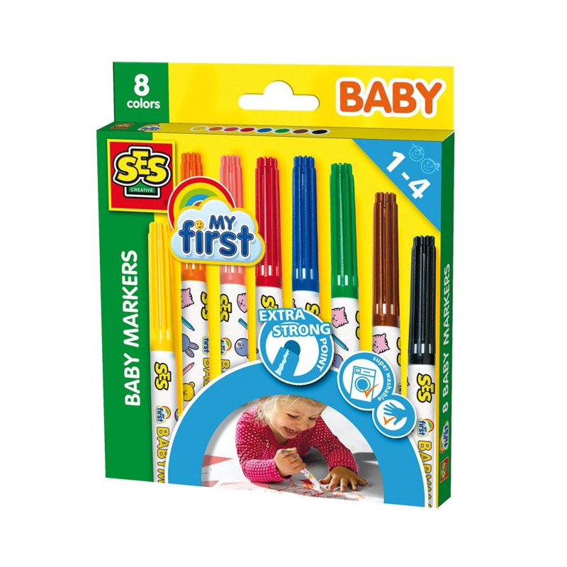 Dětské fixy - 8 barev