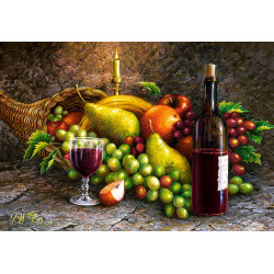 CASTORLAND Puzzle Ovoce a víno 1000 dílků