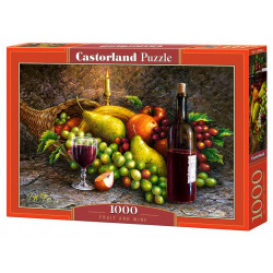 CASTORLAND Puzzle Ovoce a víno 1000 dílků