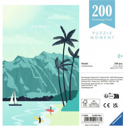 RAVENSBURGER Puzzle Moment: Havaj 200 dílků