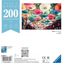 RAVENSBURGER Puzzle Moment: Deštníky 200 dílků
