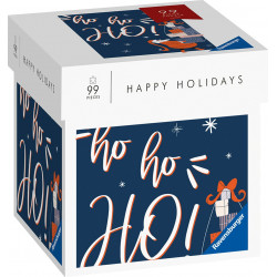 RAVENSBURGER Puzzle Happy Holidays: Ho Ho Ho! 99 dílků