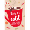 RAVENSBURGER Puzzle Happy Holidays: Baby it's cold outside 99 dílků