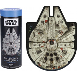 RIDLEY'S GAMES Oboustranné tvarové puzzle Star Wars: Millennium Falcon 1000 dílků