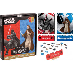 RIDLEY'S GAMES Puzzle Duel Star Wars: Darth Vader vs Obi-Wan Kenobi 2x70 dílků