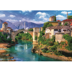 TREFL Puzzle Starý most v Mostaru 500 dílků