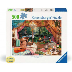 RAVENSBURGER Puzzle Útulná chata XXL 500 dílků
