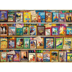 RAVENSBURGER Puzzle Historické cestovní příručky 500 dílků