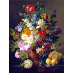 CLEMENTONI Puzzle Museum Collection: Květinová váza 1000 dílků