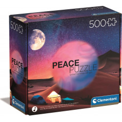 CLEMENTONI Peace puzzle: Hvězdná noc 500 dílků
