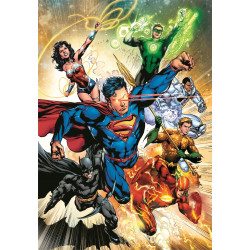 CLEMENTONI Puzzle DC Comics: Liga Spravedlnosti 500 dílků