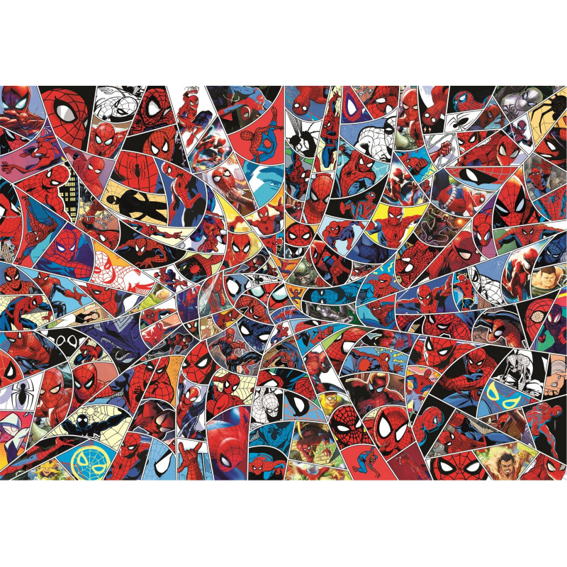 CLEMENTONI Puzzle Impossible: Spiderman 1000 dílků