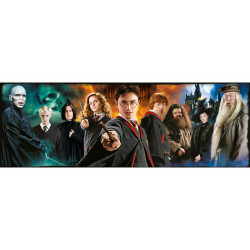 CLEMENTONI Panoramatické puzzle Harry Potter 1000 dílků