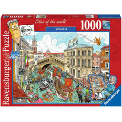 RAVENSBURGER Puzzle Města světa: Benátky 1000 dílků