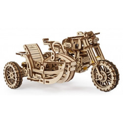 UGEARS 3D puzzle Motorka se sajdkárou 380 dílků