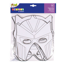 Papírové masky 12ks -...