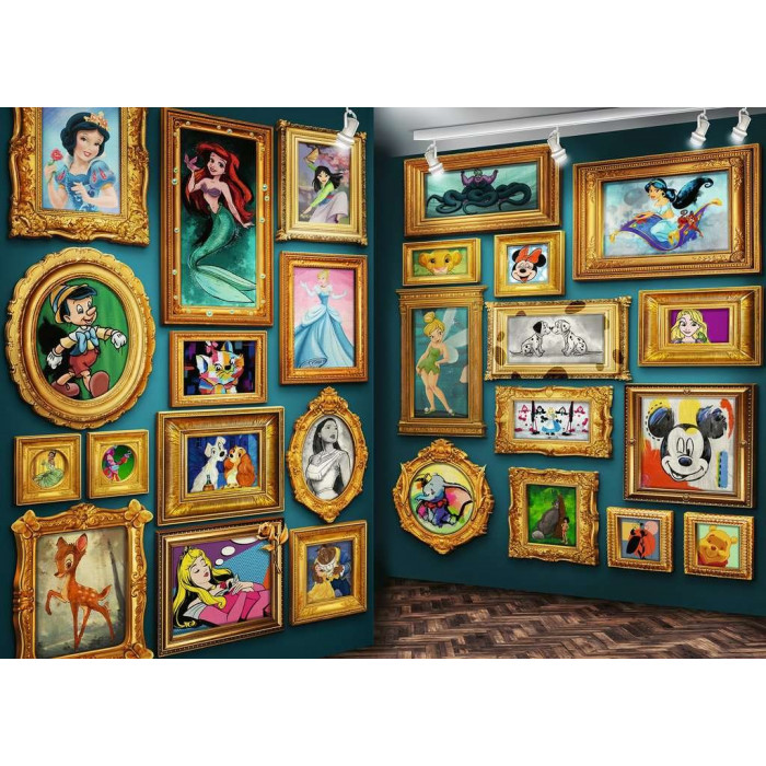 RAVENSBURGER Puzzle Disney muzeum 9000 dílků