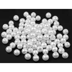 Skleněné voskové perly Ø6 mm