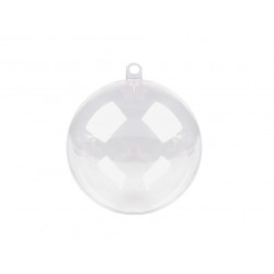 Plastová koule Ø6 cm dvoudílná