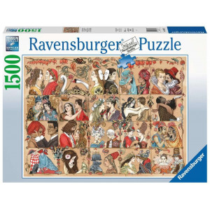 RAVENSBURGER Puzzle Láska v průběhu věků 1500 dílků