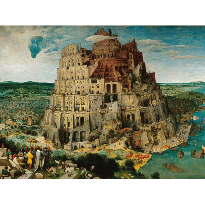 RAVENSBURGER Puzzle Babylonská věž 5000 dílků