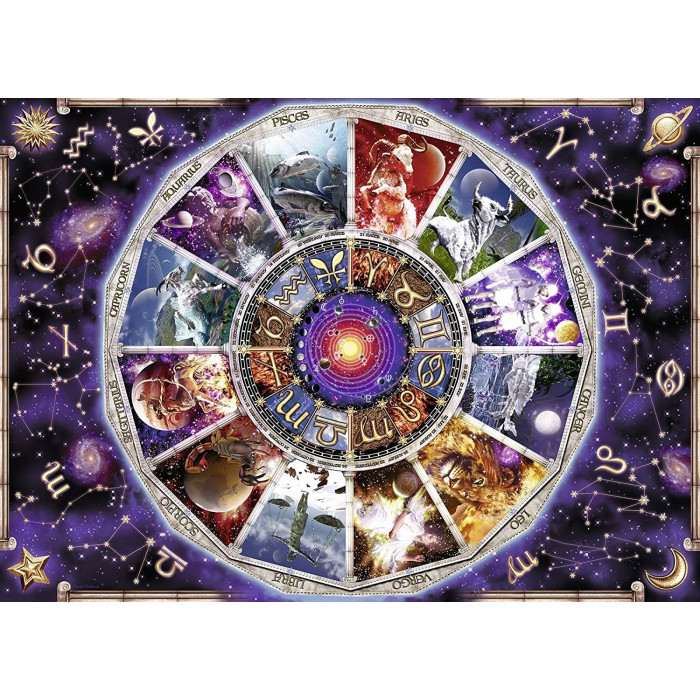 RAVENSBURGER Puzzle Astrologie - zvěrokruh 9000 dílků