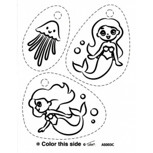 Smršťovací obrázek - Víly a medúza