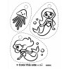 Smršťovací obrázek - Víly a medúza