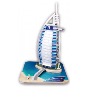 CUBICFUN 3D puzzle Burj al Arab 46 dílků