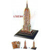 CUBICFUN Svítící 3D puzzle Empire State Building 38 dílků