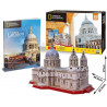 CUBICFUN 3D puzzle National Geographic: Katedrála svatého Pavla 107 dílků